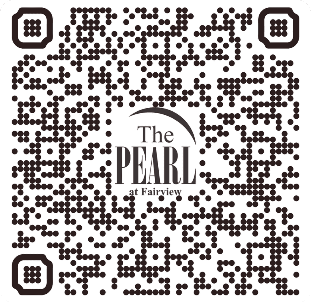 Scan to leave a Google review for The Pearl at Fairview
